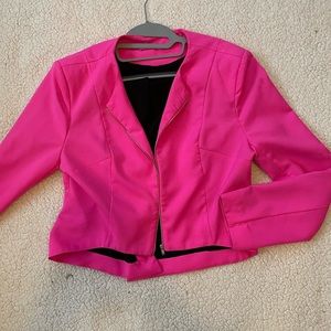 Pink blazer